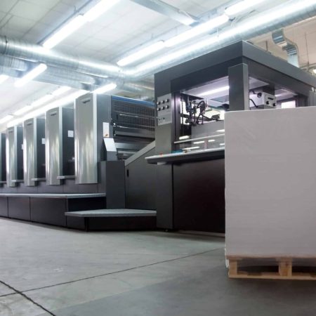 Press printing - Offset machine